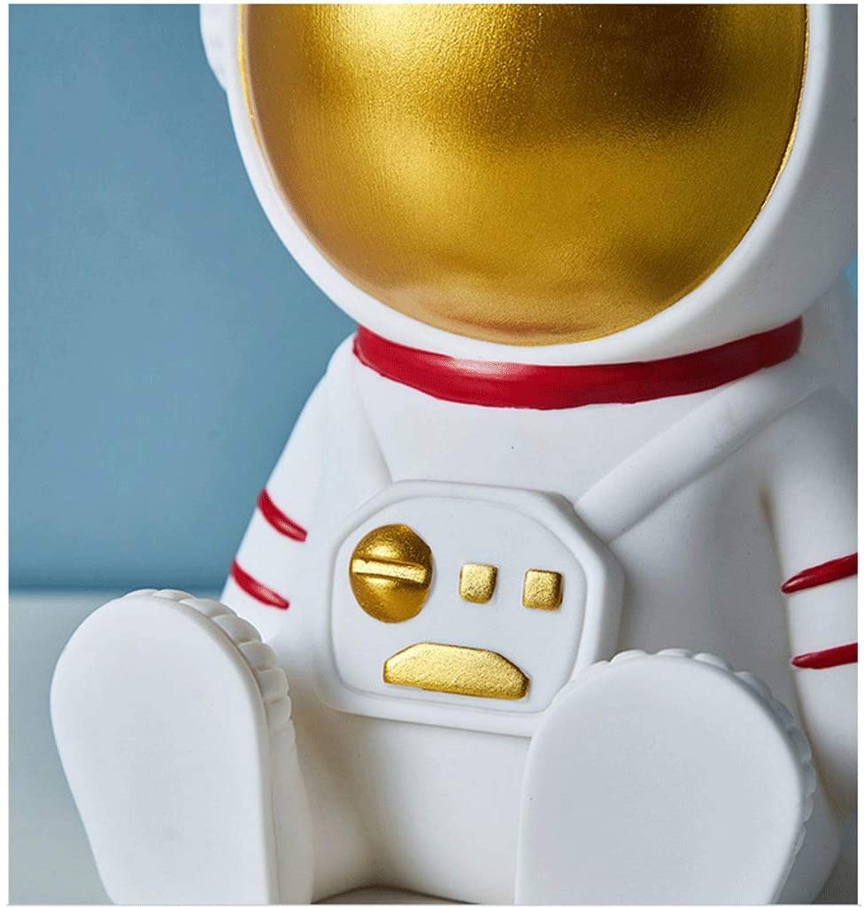 Sparschwein Spielzeug-Gummi-Astronaut-Sparschwein-Raumfahrer-Sparschwein-Dekor-Wohnzimmer-kreatives Geschenk Spardose(Standing Astronaut Model)