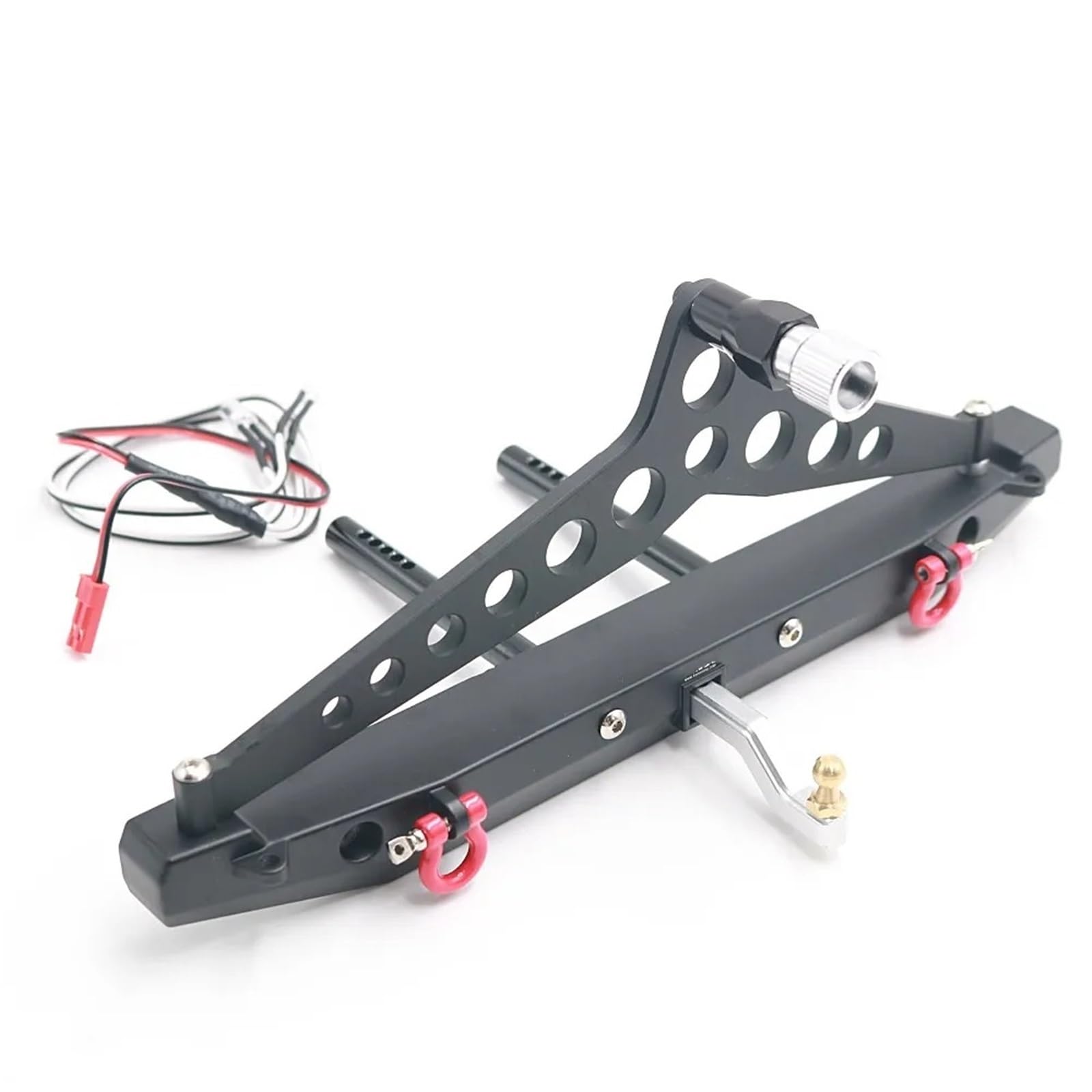 Paraurti RC per Axial per SCX10 II III per Traxxas per TRX4 Gen8 1/10 RC Crawler Car, Set di Paraurti Anteriore E Posteriore Alluminio, Parti Aggiornamento