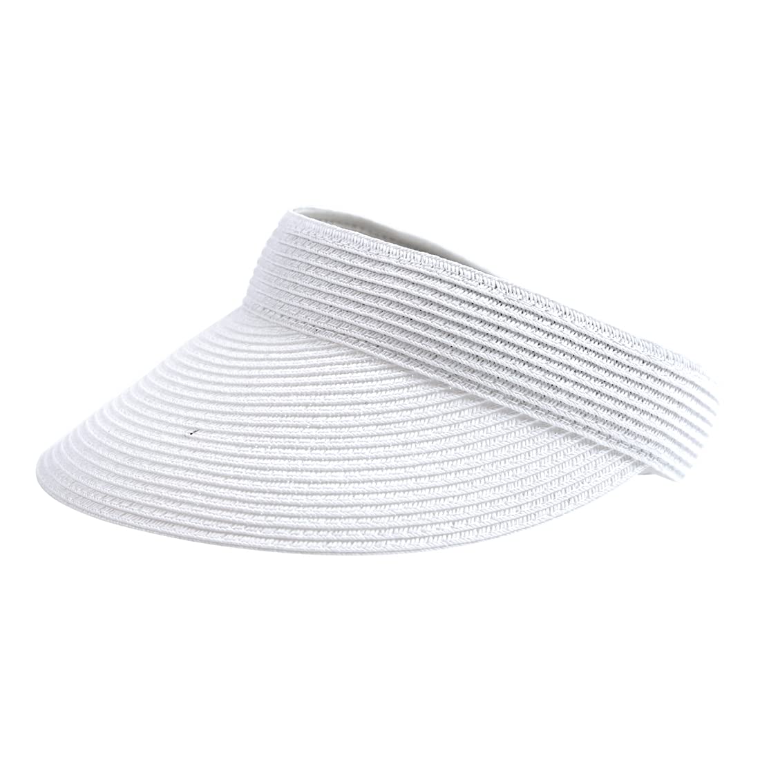 San Diego Hat Company Women's One Size Ultrabraid Visoe Stretch Sweatband Velcro Closure