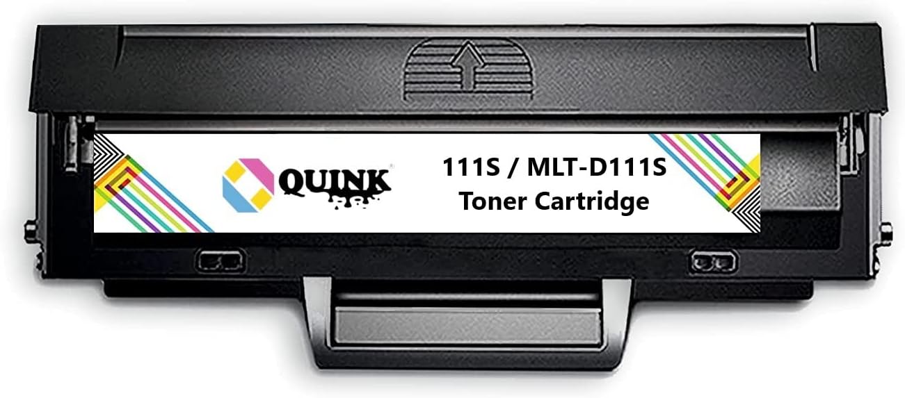 QUINK 111S D111S Toner Cartridge for Samsung MLT-D111S Toner Cartridge Compatible for Samsung Xpress SL-M2070,SL-M2071,SL-M2020W,M2021,M2022W (MLT-D111S)