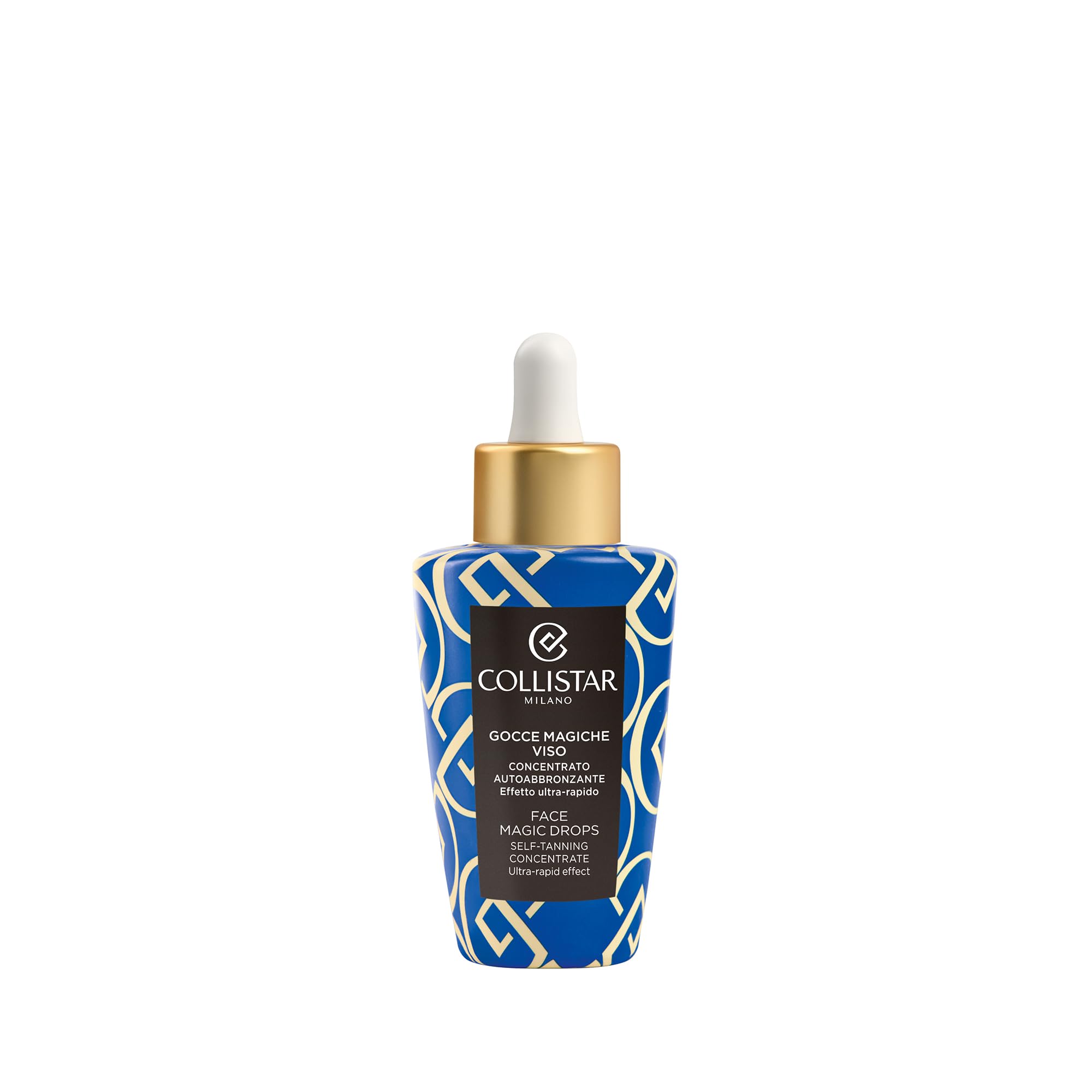 Collistar Gocce Magiche Viso, Autoabbronzante Concentrato Meno di 1 h, Siero Viso Illuminante, Abbronzatura Intensa Naturale, Antimacchia, Idratante, Antiage con Vitamina E, Limited Edition, 50 ml