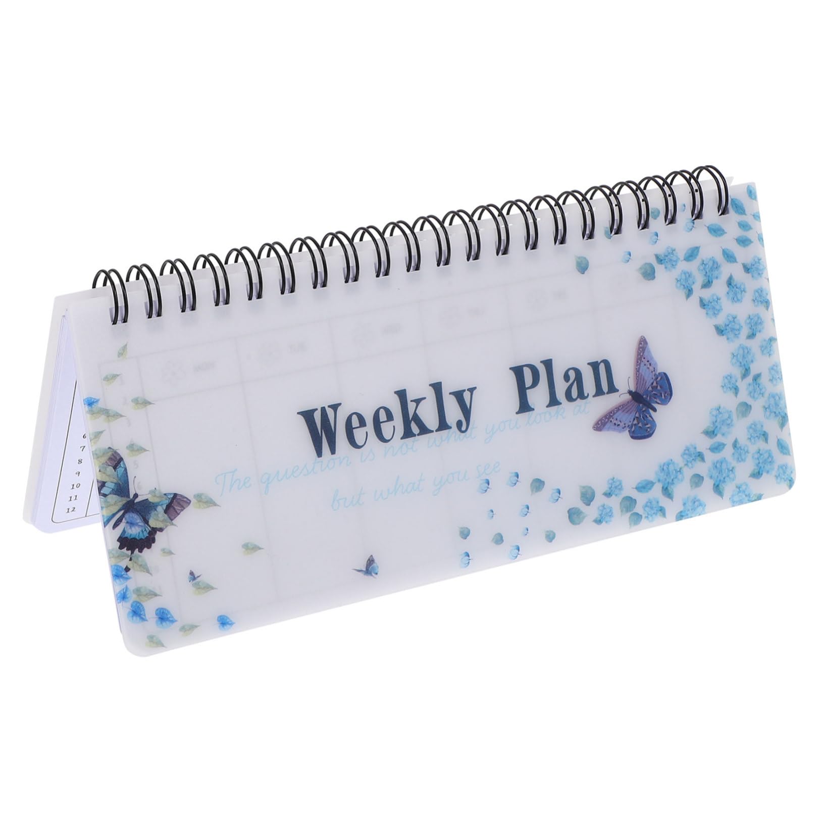 Tofficu Spiral Bound Planner, Weekly Tearable Note Book for School, Multi-function Planner Organizer with Smooth to Write Paper, Record Schedules and Plans for Students
