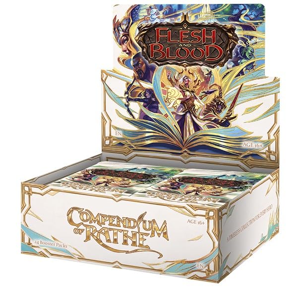 fleshandbloodフレッシュアンドブラッド未開封BOX《RATHE Flesh & Blood: Compendium of Rathe Booster Box - 24 Packs : Amazon