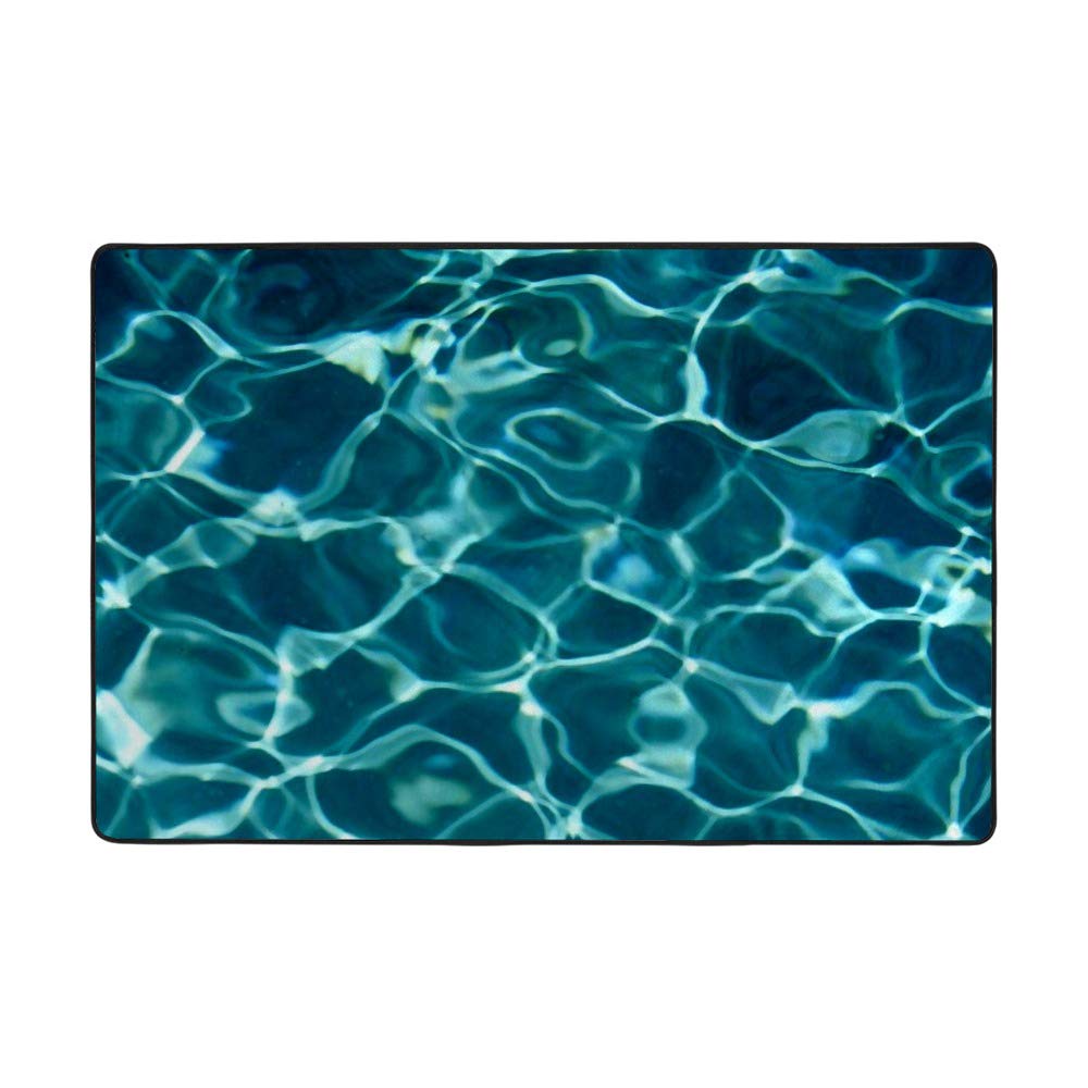 Tapis corail de salon en velours doux extensible 72x48 inch coloris photo