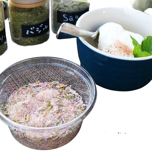 北海道 摘みたて ハーブソルト 作り 体験 ハーブ ソルト 塩 岩塩 調味料 調味塩 オリジナル ハーブ畑 天然 乾燥ハーブ ドライハーブ 料理 ハーバルランチ 洞爺湖