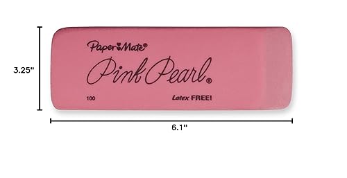 Miniatura 8 de Paper Mate Pink Pearl Borradores medianos, paquete de 3