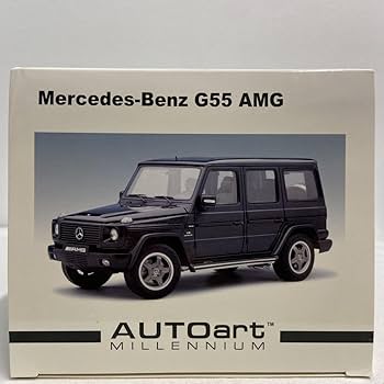 Amazon | AUTOart 1/18 Mercedes Benz G55 AMG Black オート
