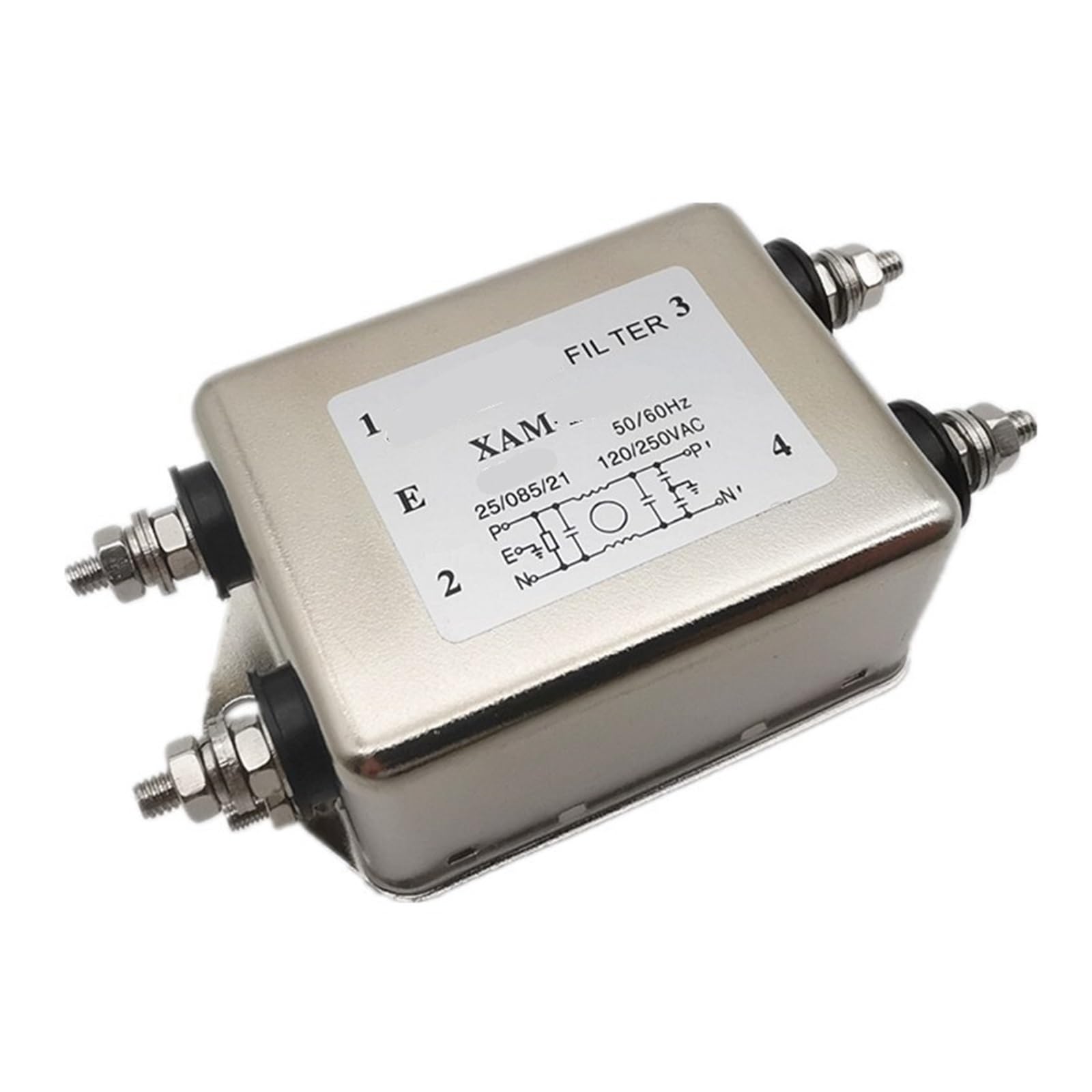 Filtro antiinterferencias CA/CC XAM-20 A4 para eliminar ruidos en la red eléctrica