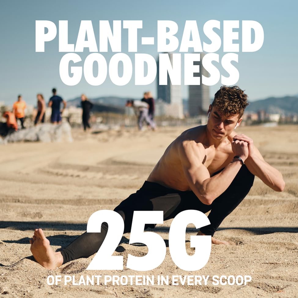 Image of Sparkfusion Plant Protein Powder Isolated Pea & Brown Rice Protein | 25g Protein per Sachet | 5.5g BCAA | Vegan, Gluten Free & Sugar Free | Alphonso Mango Flavour | Pack of 10 Sachets
