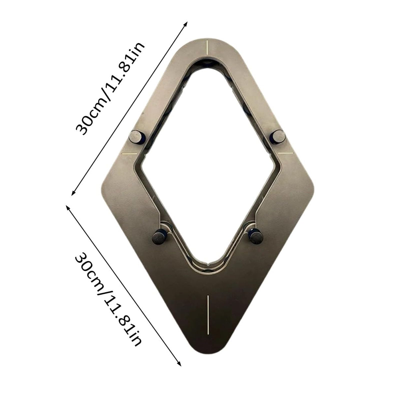 Rastrelliera da Biliardo di Precisione per 8 e 9 Palline, Triangolo da Biliardo Smart Rack, Regolabile Professionale, per Racking Coerenti e Stretti, Accessorio Durevole per Tavolo da Biliardo
