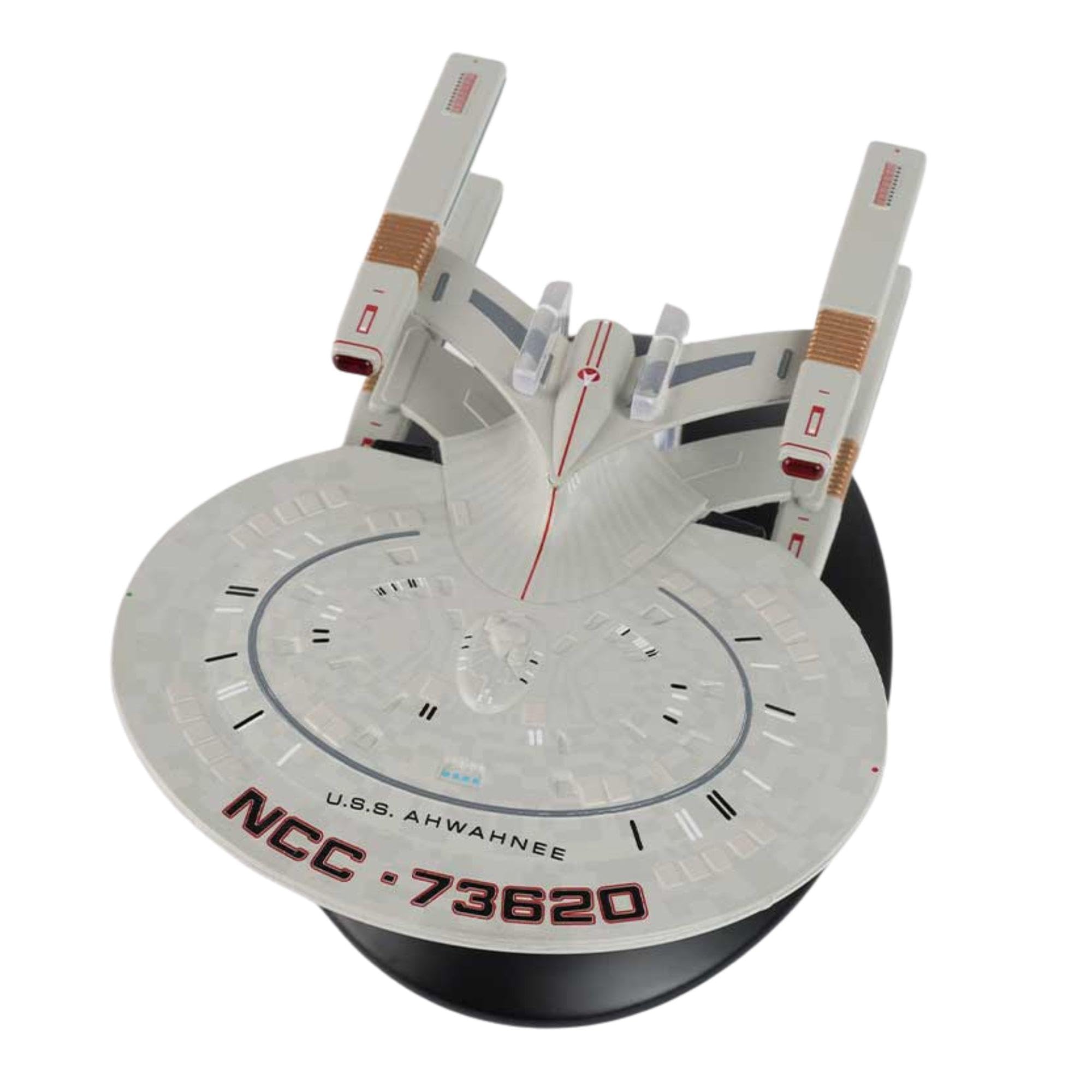 Star Trek Cheyenne Class NCC-73620 Replica Model - Die-cast & ABS Plastic, Painted, White, Science Fiction Space Theme