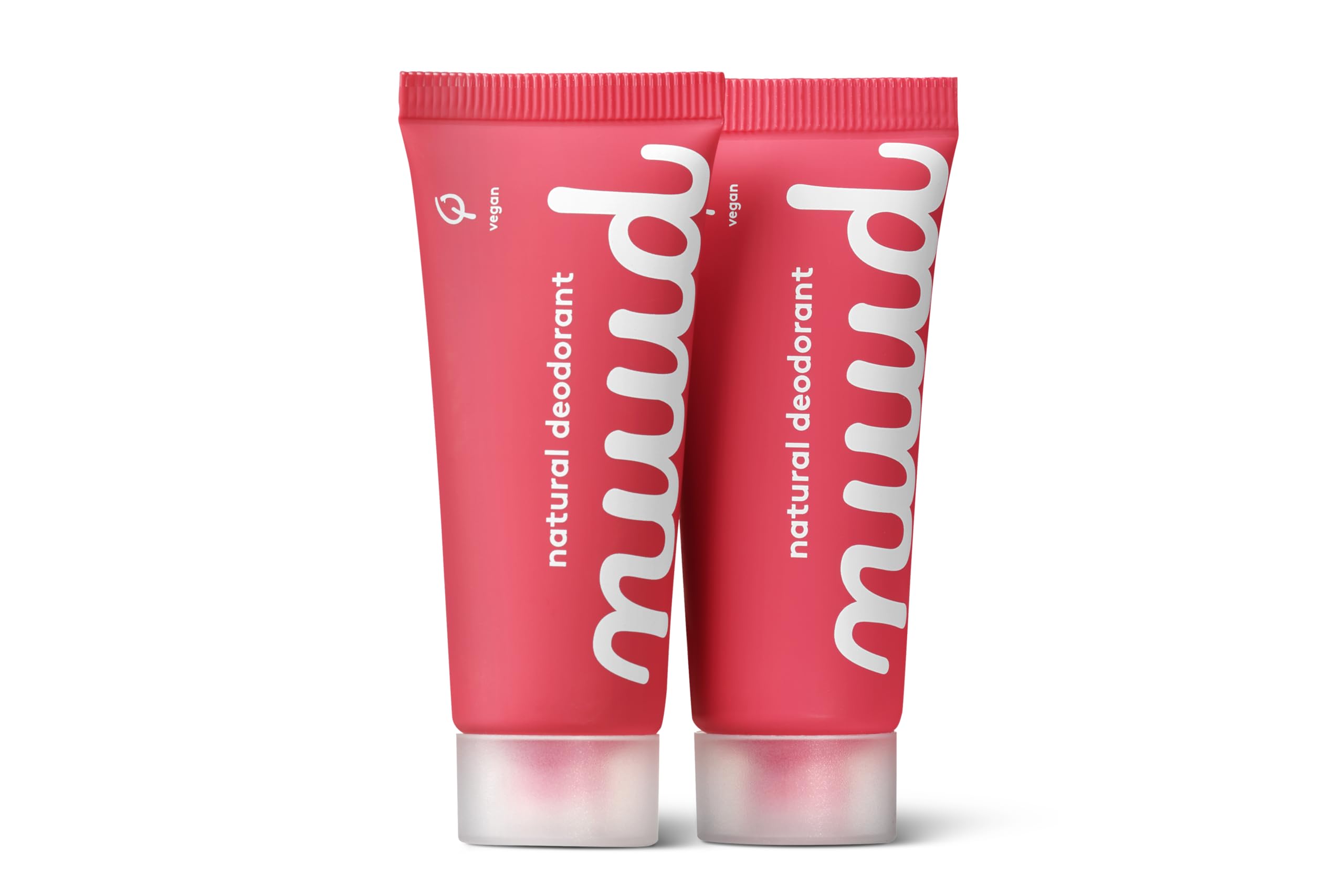 nuud Smarter Pack | Nouvelle crème | 2 x 20 ml | Naturel, déodorant crème végétalienne, efficace pendant 3 jours, sans parfum, aluminium et alcool, femmes et hommes, dure 4 à 5 mois
