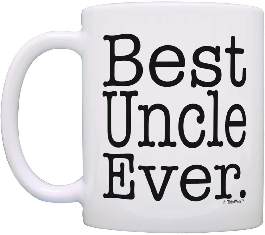 Aunt Uncle Mug Best Aunt and Uncle Ever 2 Pack Mug Coffee Mugs Tea Cups White
