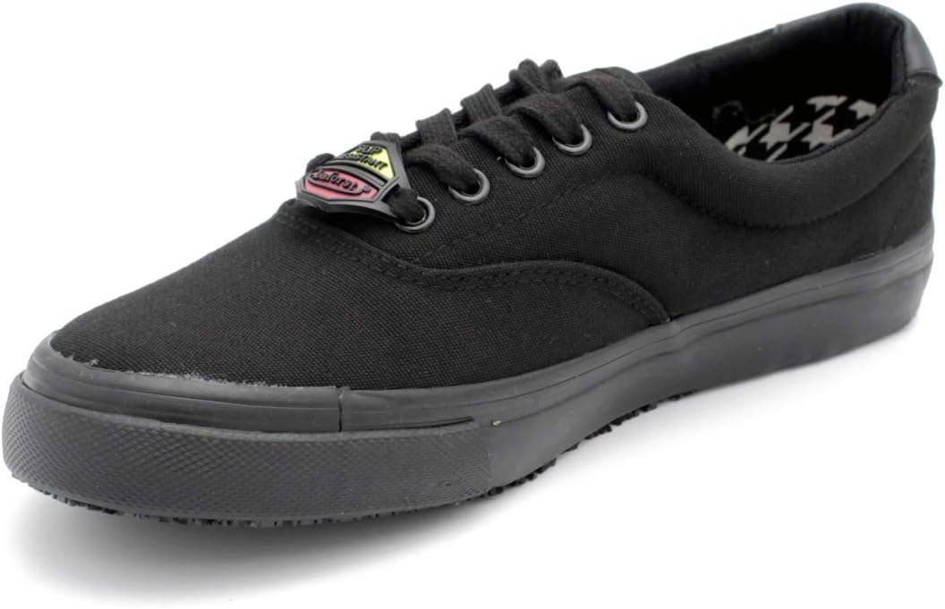 Laforst Womens Non Slip Sunbrella Nonslip Server Waitress Nurse Lace Up Flat+Free Socks