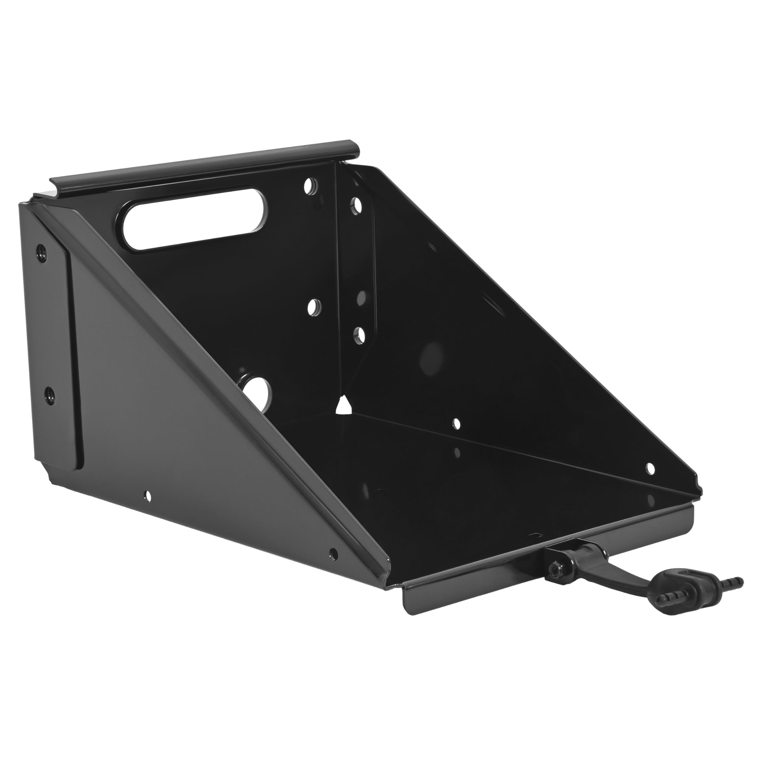 BALOCEO Lower Battery Box Cover Assembly Compatible with 1973-1989 Mack R/Mack RD Replacement for 25033257 Steel Powder Coated Steel Battery Tray