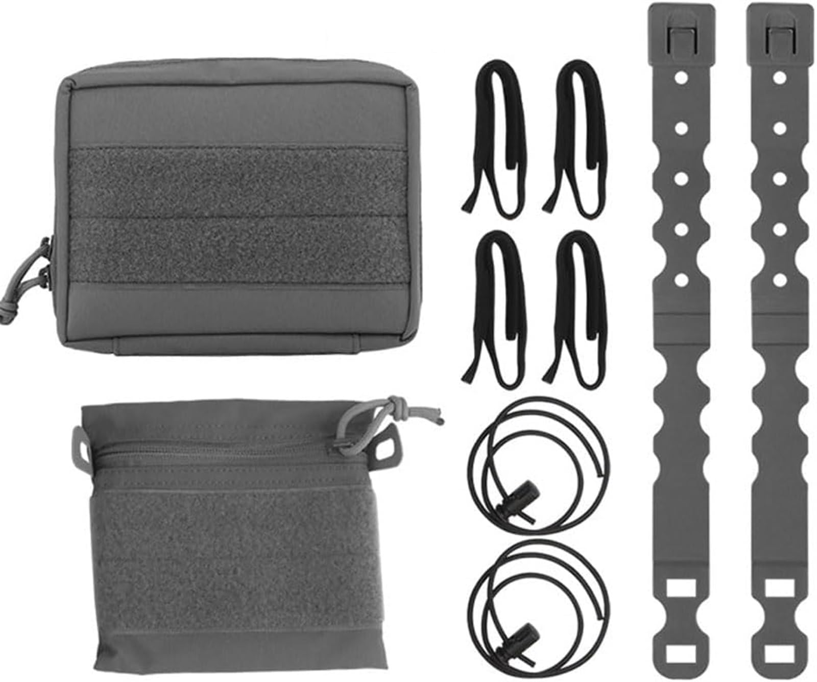 Bolsa De Emergencia EDC Táctica Molle, Bolsa Médica For Botiquín De Primeros Auxilios, Bolsa Médica For Herramientas De Supervivencia For Caza Y Acampada Al Aire Libre(Gray)