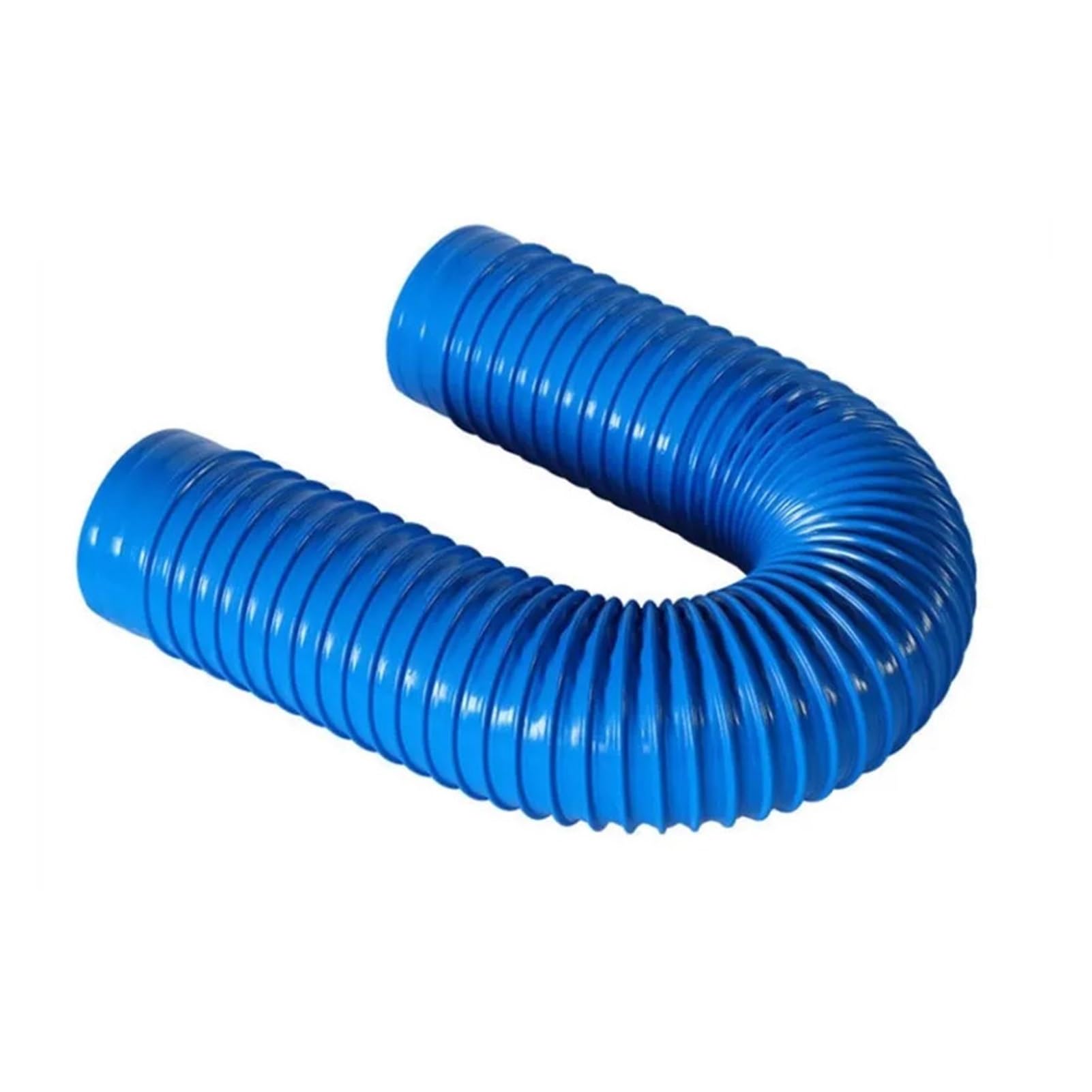 Tubo De Succión Polvo PVC Azul 1 Metro, Manguera Flexible 30-100 Mm, Conector Corrugado For Flujo Aire(Inner Diameter 100mm)