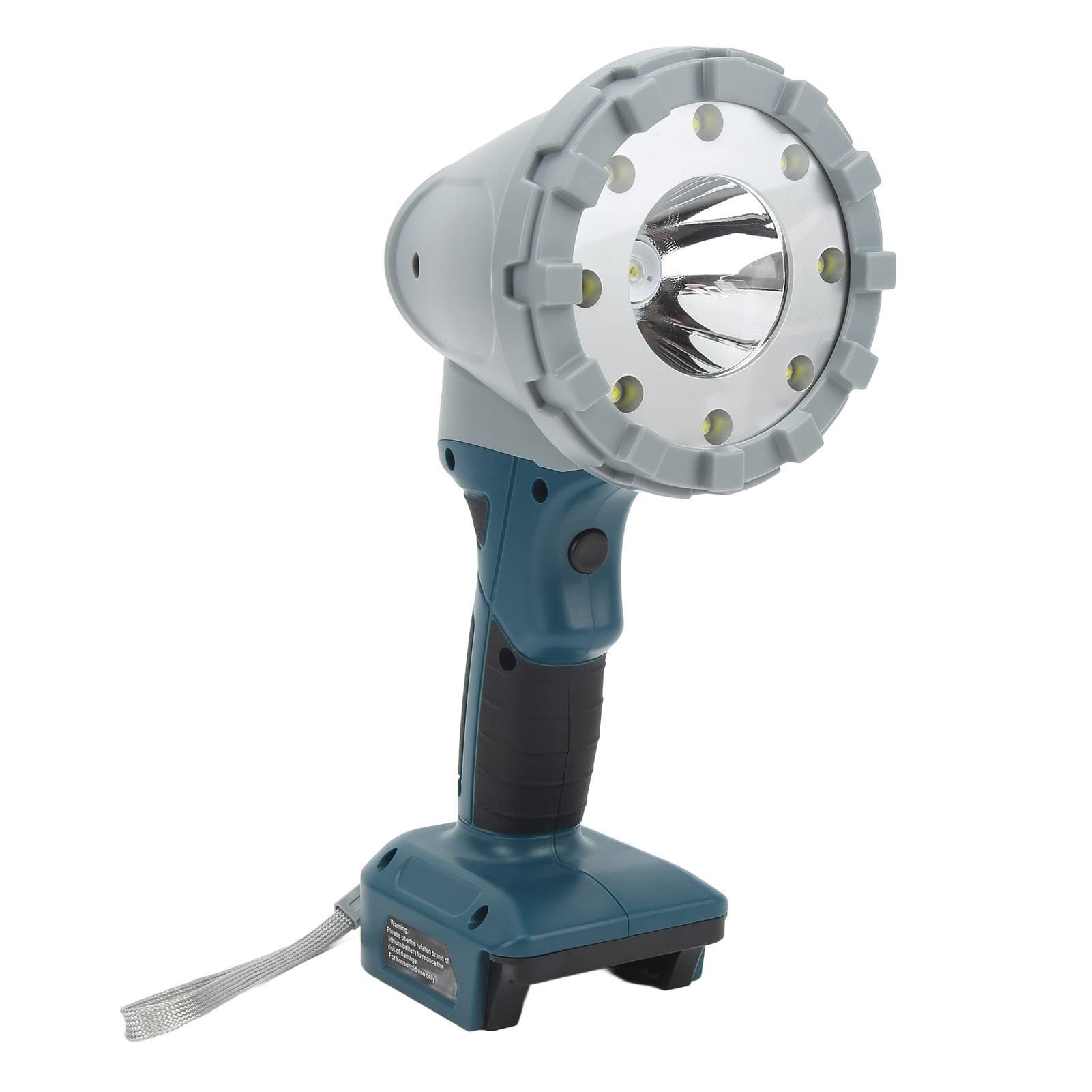 Kabellose LED-Arbeitsleuchte, 3 Beleuchtungsmodi, 600 Lm, 1200 Lm, 1400, 5000 K, IP65, Tragbare Arbeitsleuchte, Kompatibel mit 14,4–21 V Lithium