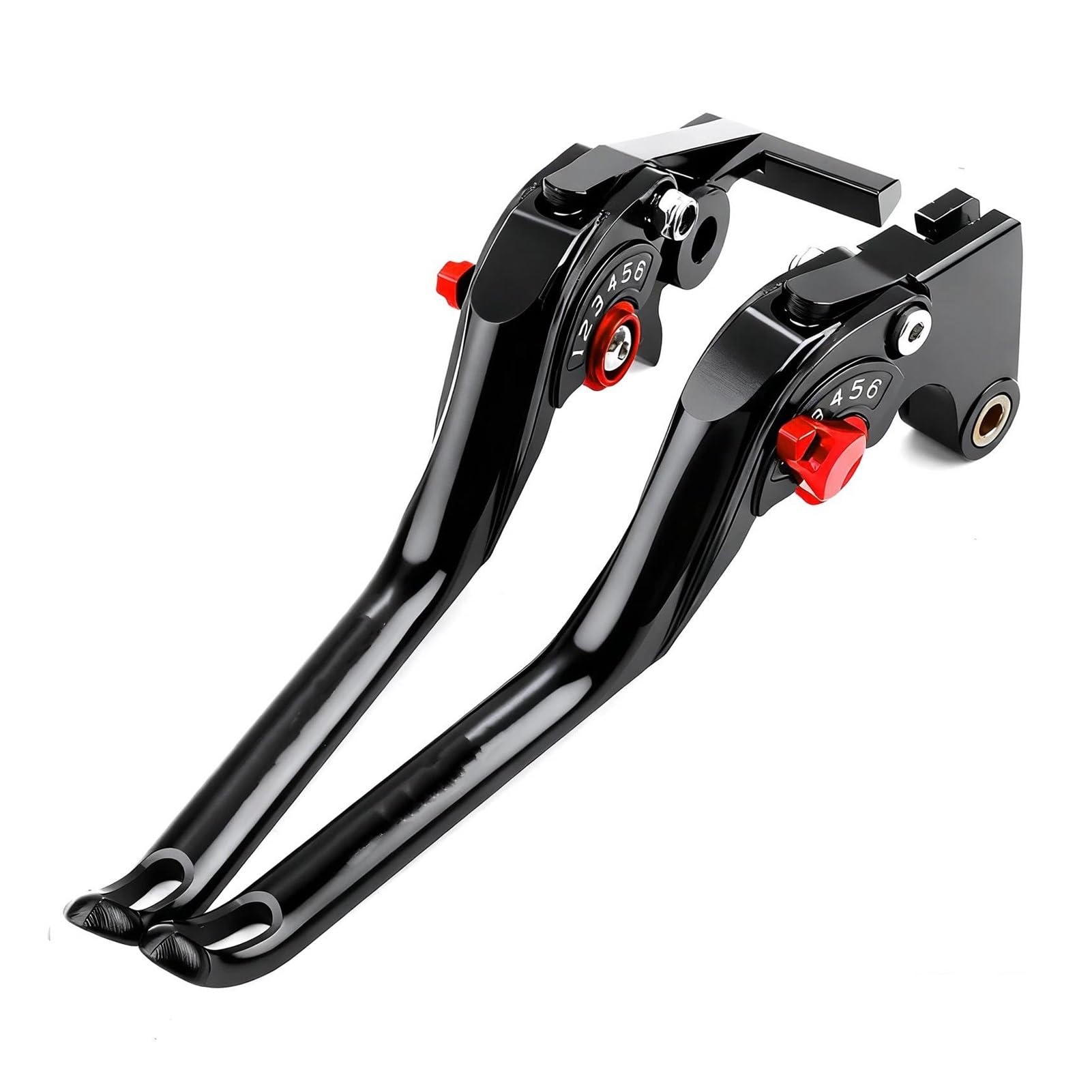 RVEVFBKBAL Motocycle Adjustable Brake Clutch Levers for TMAX530 TMAX560 TMAX 560 530 SX DX(RED)