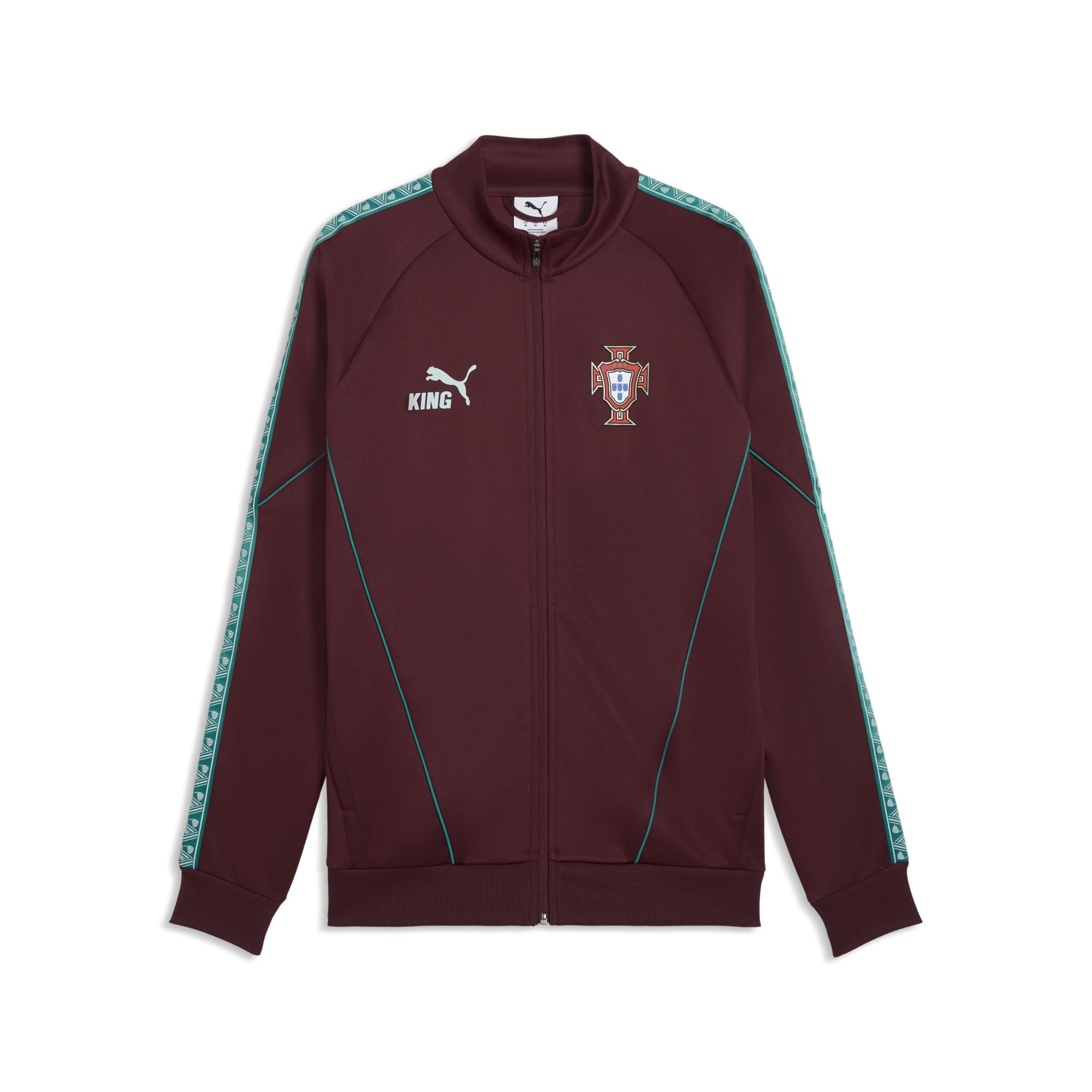 Mens Portugal King Anthem Athletic Outerwear Casual - Green