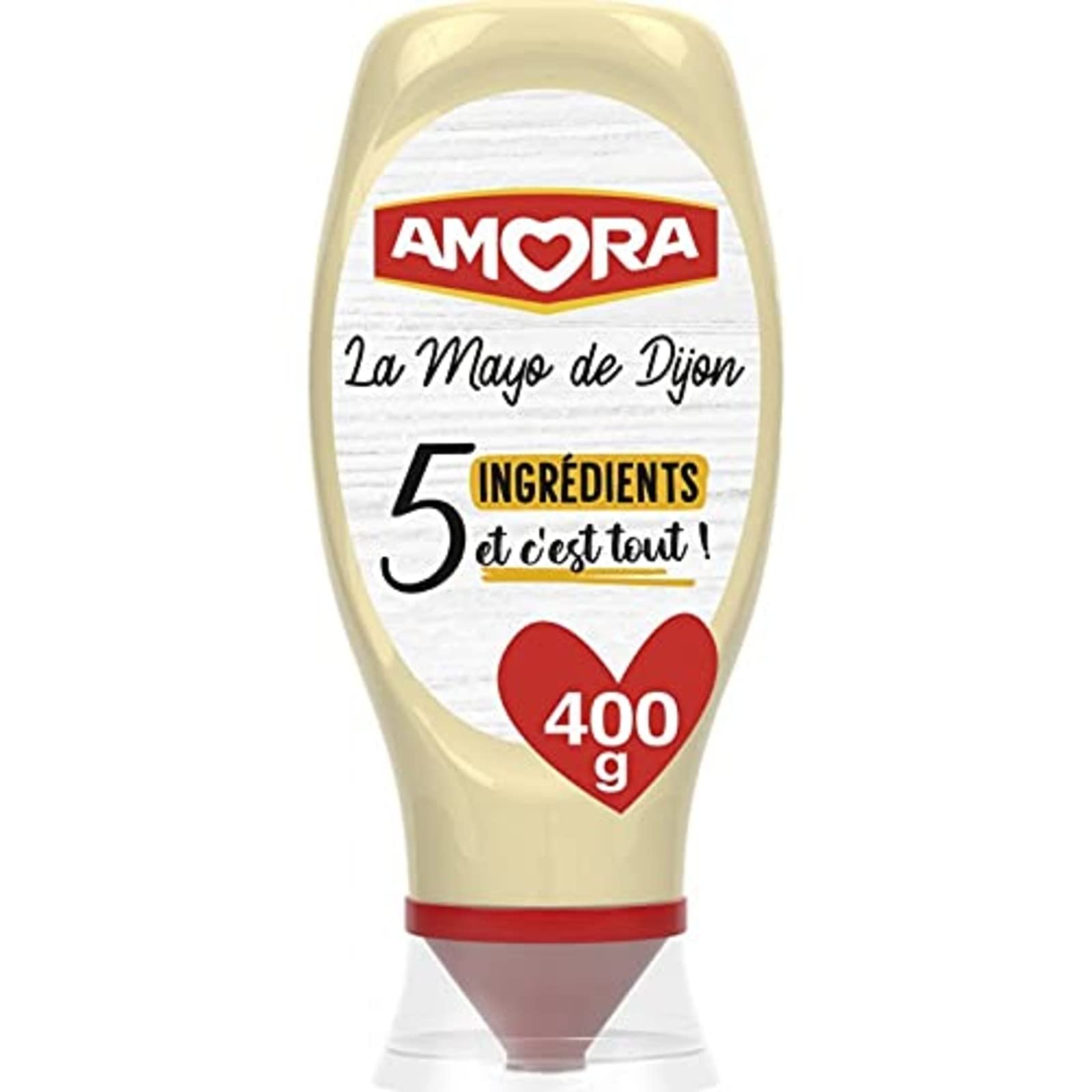 Amora Mayo di Dijon ai 5 ingredienti – Il flacone morbido da 400 g