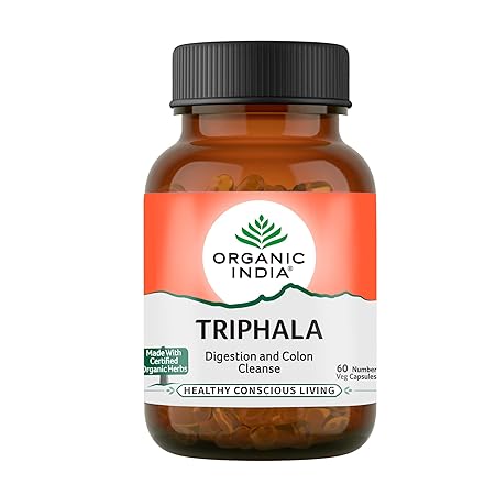 ORGANIC INDIA Triphala 60 Veg Capsules