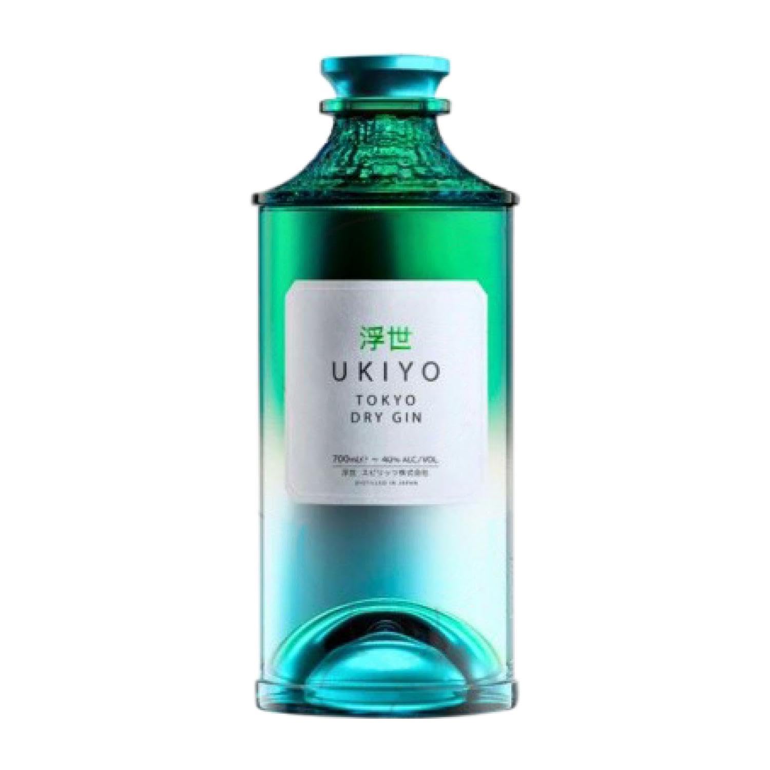 Ginebra Ukiyo Japanese Dry Gin 70 cl