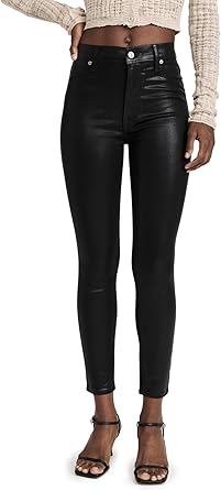 7 for All Mankind Womens Womens High-Waisted Ankle Skinny Jeans