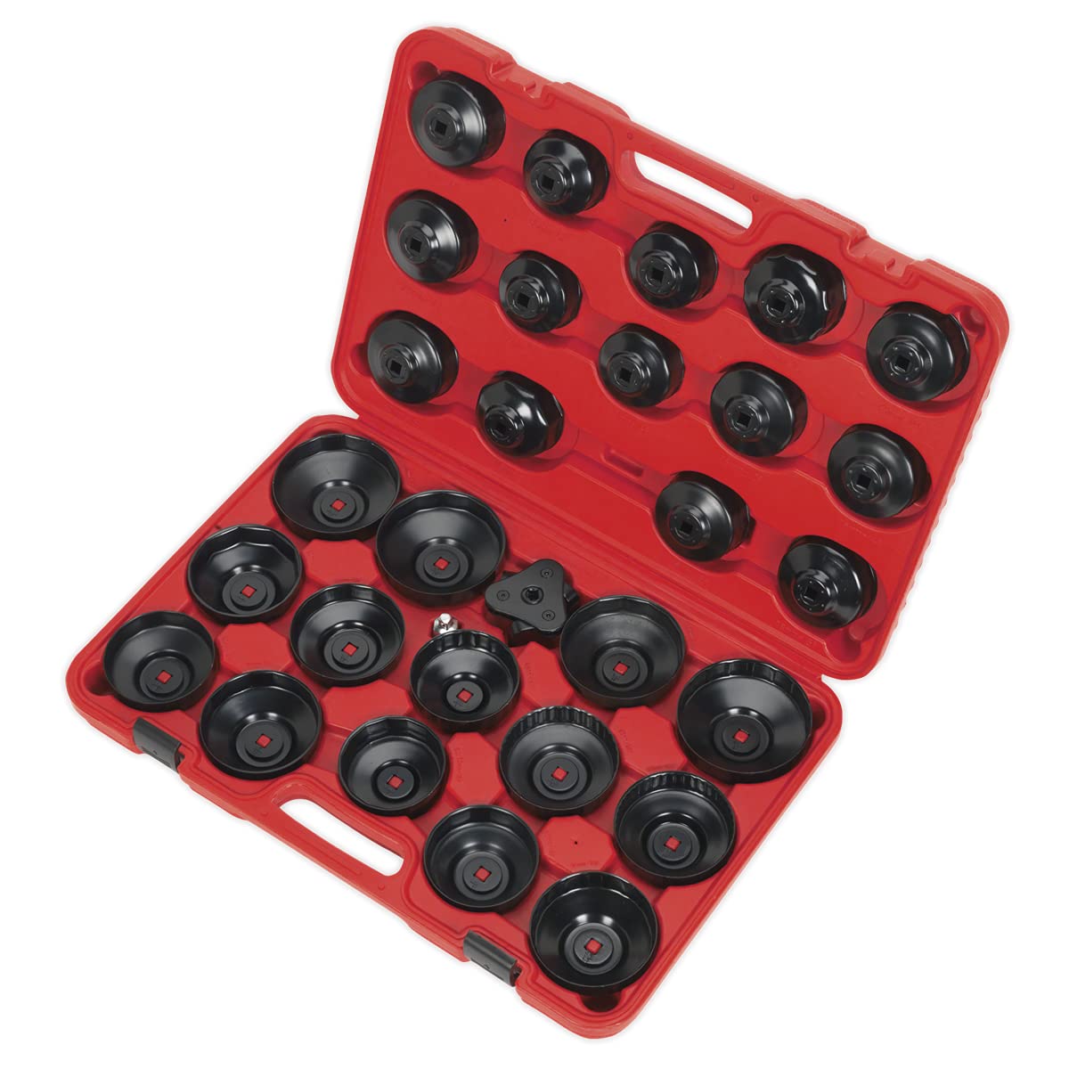 Sealey Vs7008 Oil Filter Cap Wrench Set 7Pc