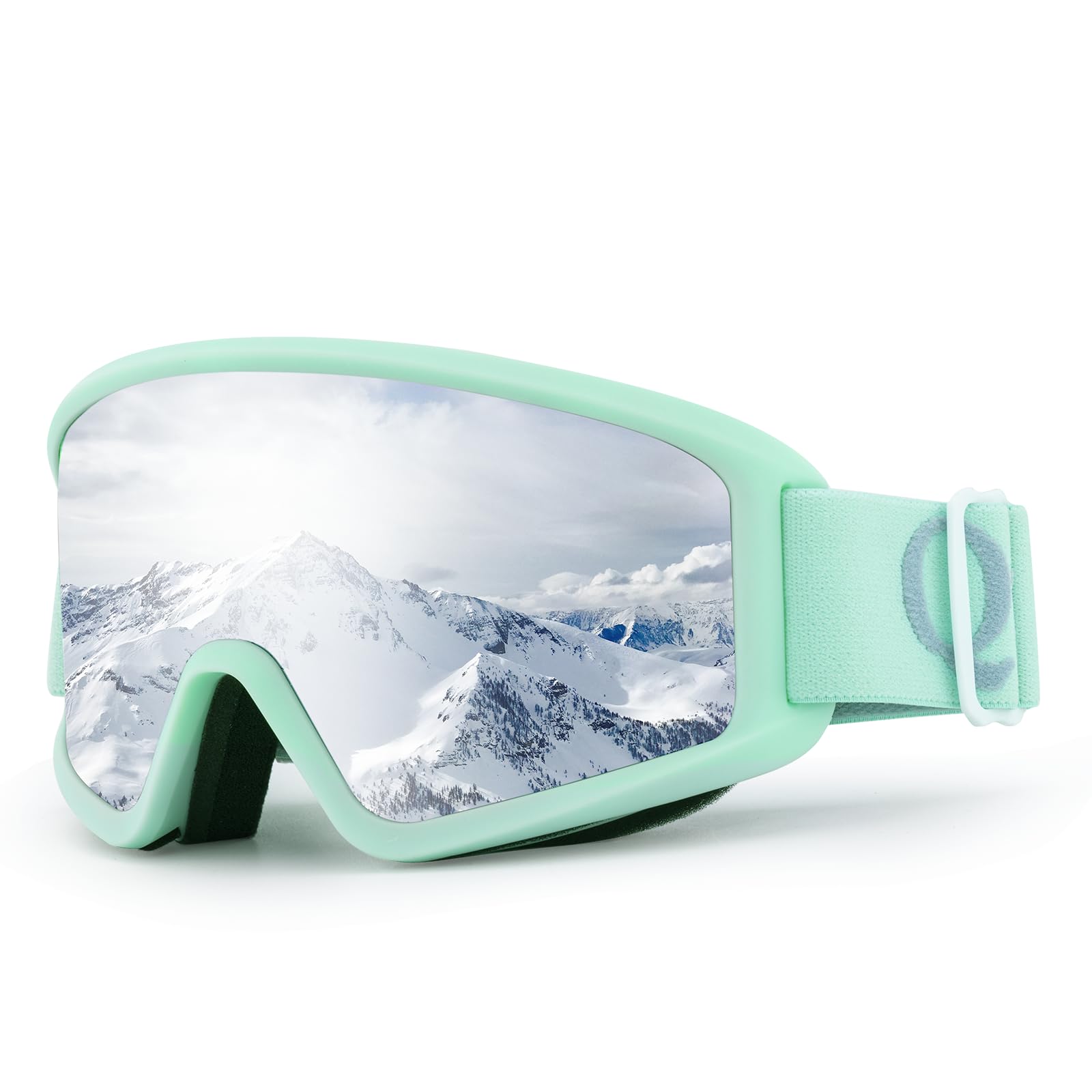 Skibrille Anti-Nebel Schneebrille Ski Brille mit Doppellinsen Blendfreie Schutzbrille für brillenträger für Wintersport wie Skifahren, Snowboarden, Eislaufen Damen und Herren
