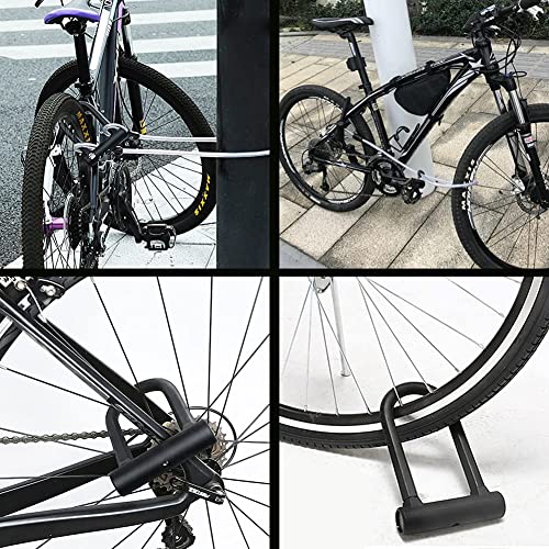 image for DINOKA Bike U Lock with 4ft Flex Bike Cable and Sturdy Mounting Bracke