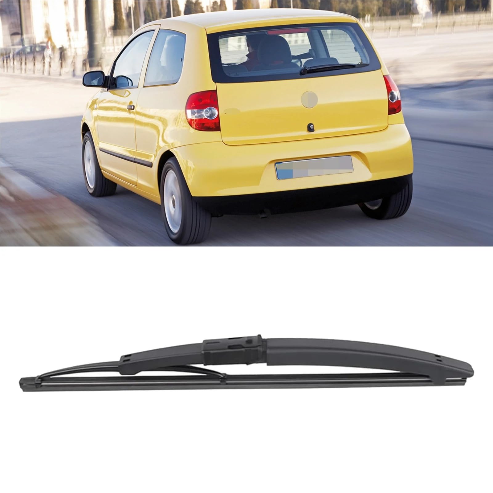 Escobilla limpiaparabrisas trasera de 12" compatible con VW Fox Suran 2006-2012. Accesorios for coche