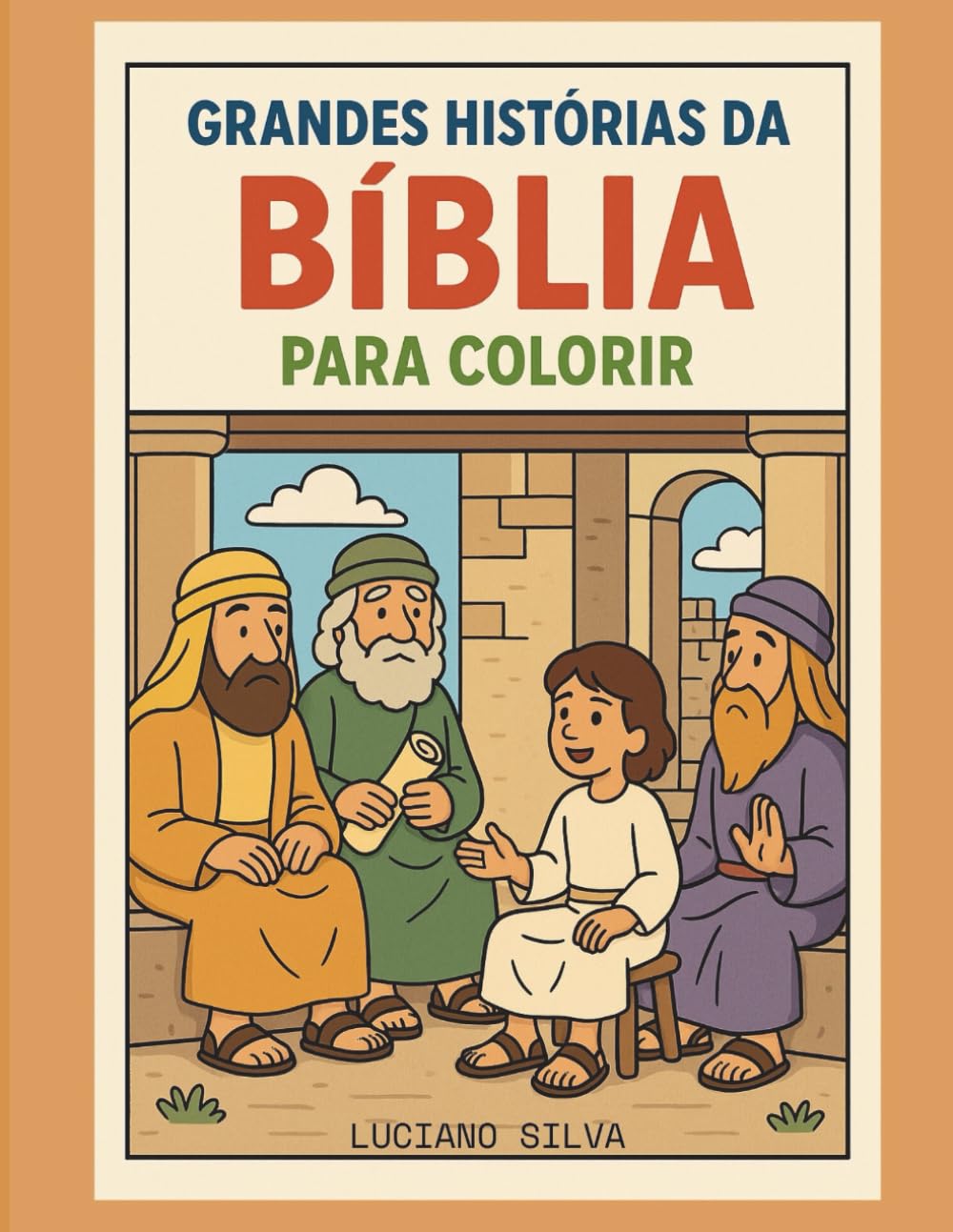 Grandes Histórias da Bíblia para colorir