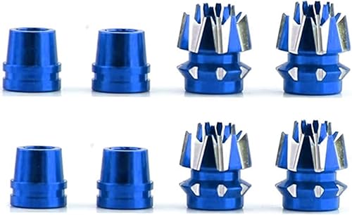 Miniatura 11 de 2 juegos de aleaciones M3 Tamaño 0.118 in Transmisor 3D Stick Extremos para Futaba/Spektrum DX7 FrSky Taranis X9 X7 RadioLink RC Multicopter Amarillo