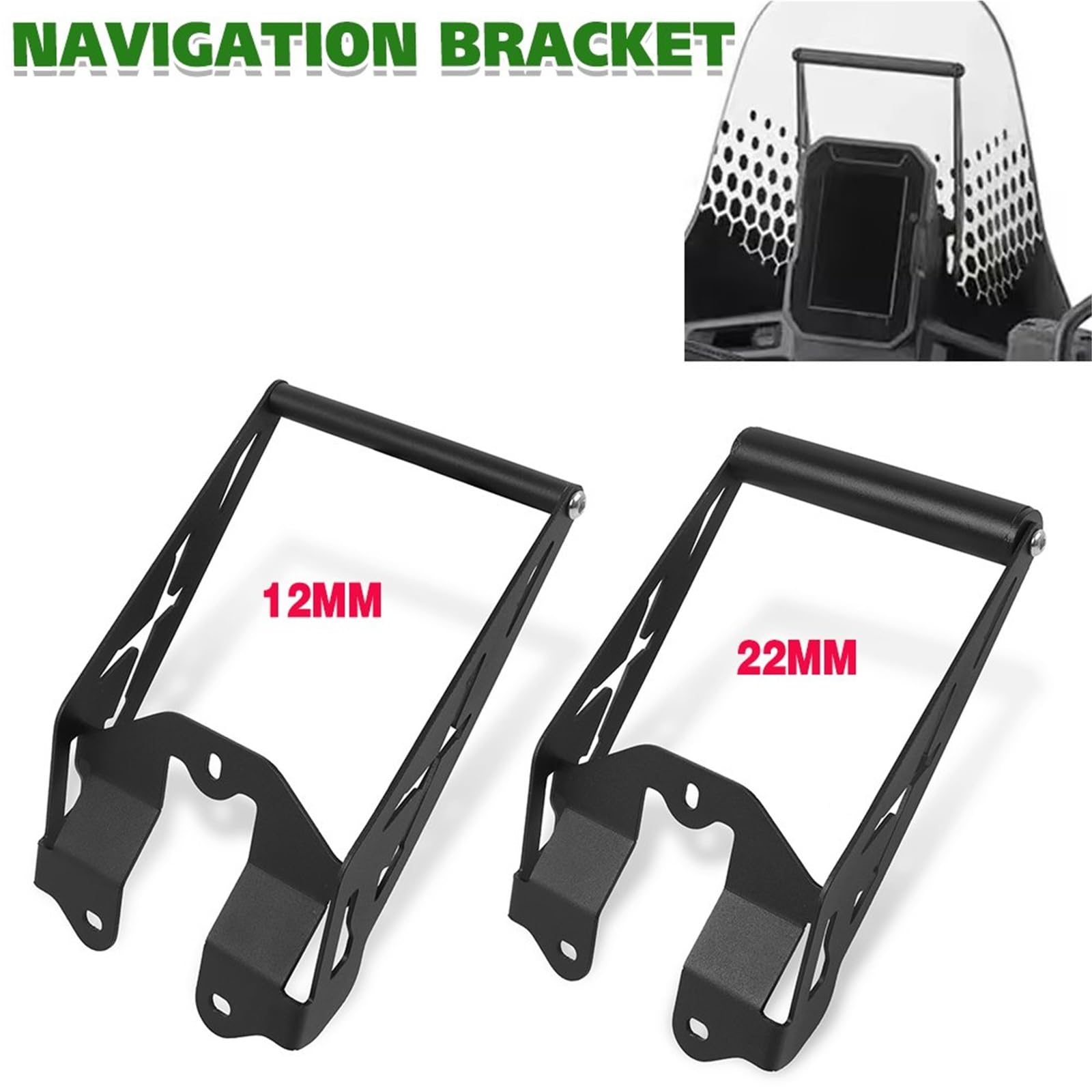 Soporte Navegación GPS Motocicleta Soporte De Navegación GPS 12MM 22MM Soporte para Teléfono Móvil Dashcam para Ducati para Desert X para DesertX 2022-2024