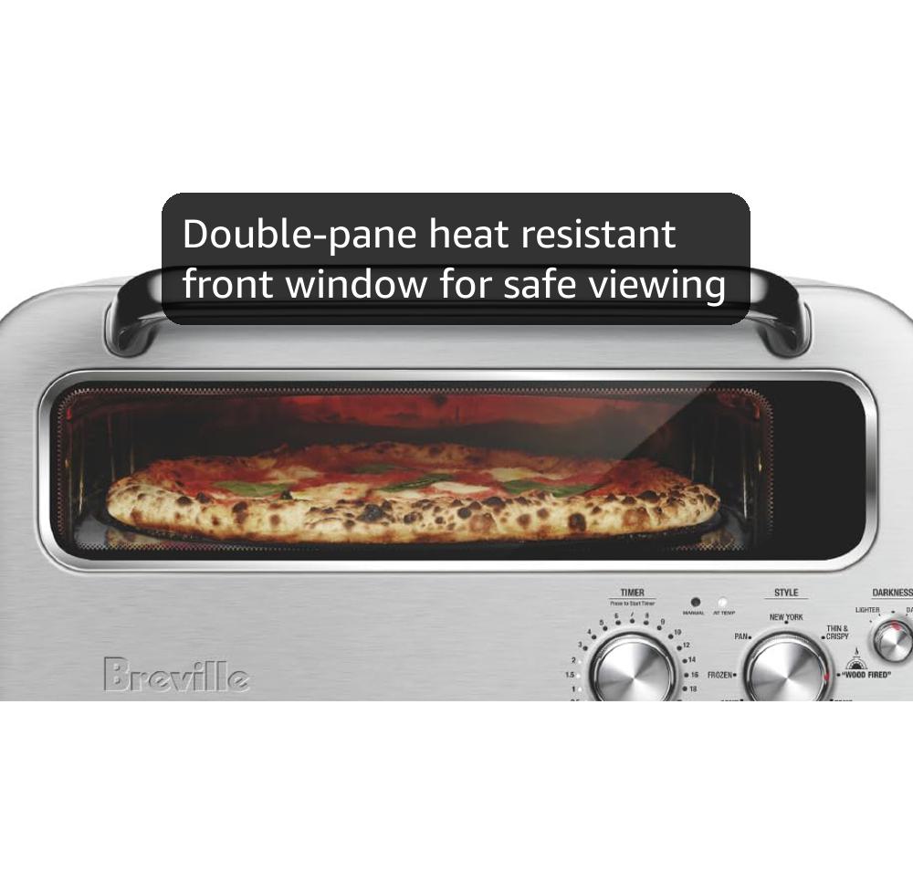 Amazon.com: Breville BPZ820BSS Smart Oven Pizzaiolo Countertop