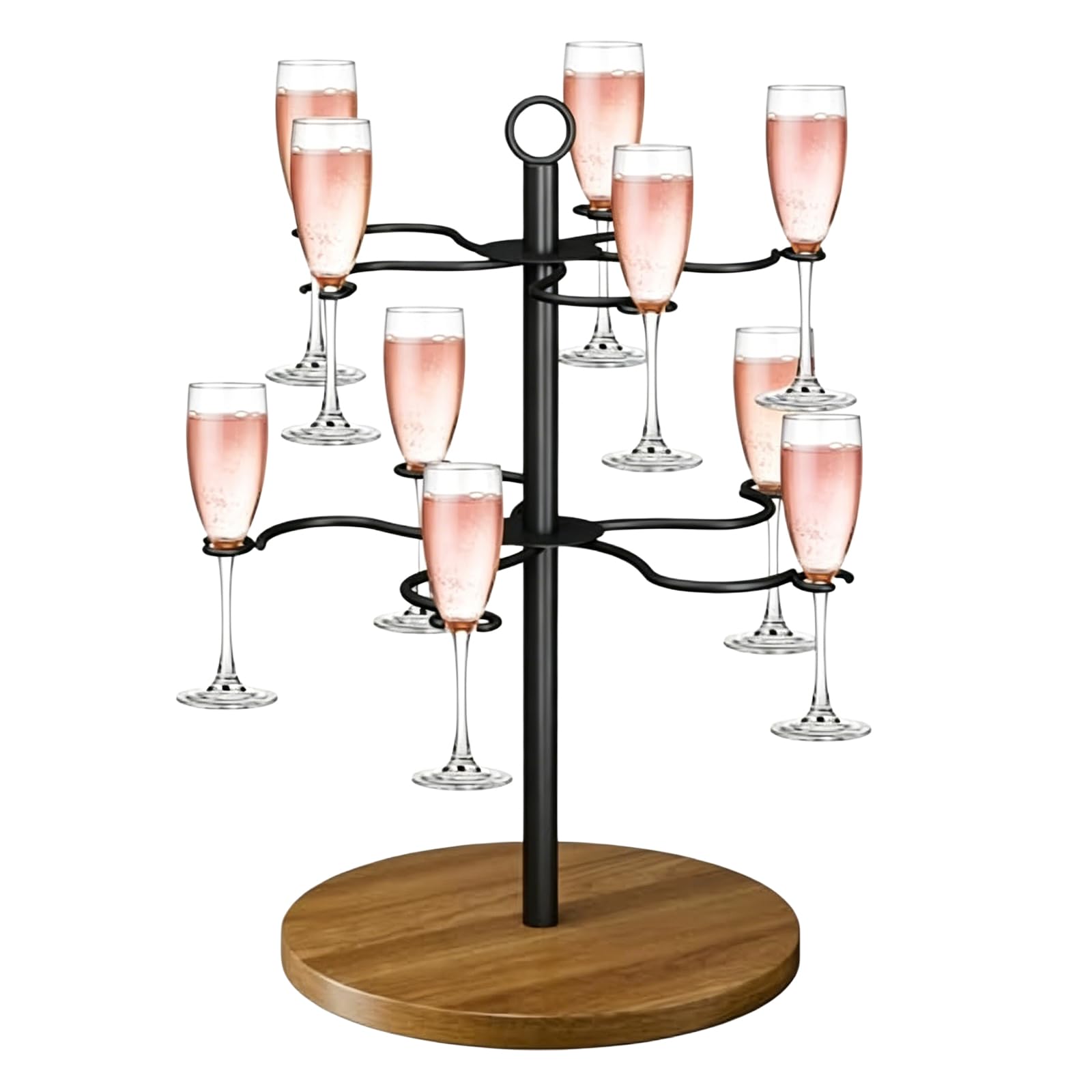 Generisch Tischständer für Champagnergläser