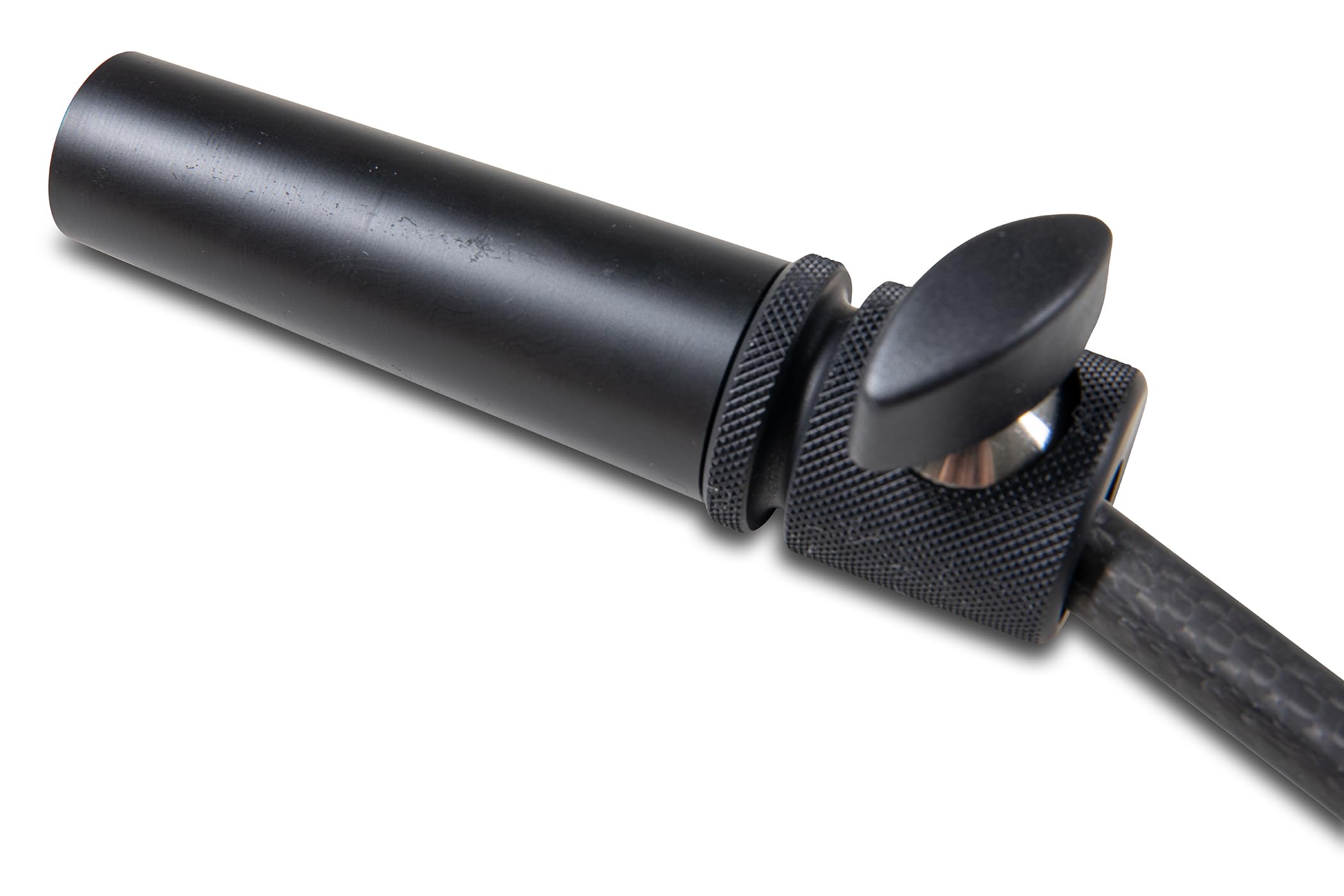 Stahlhammer Spine per cellosta, in fibra di carbonio, misura media, da 27 cm a 47 cm, asta Ø 11 mm