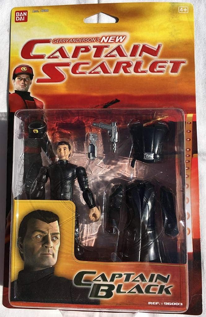 New Captain Scarlet Action Figures Captain Black Toys & Games