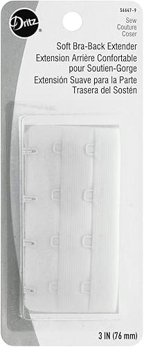 Dritz 1-Pack Bra Extender, Blanco, 3-Inch US