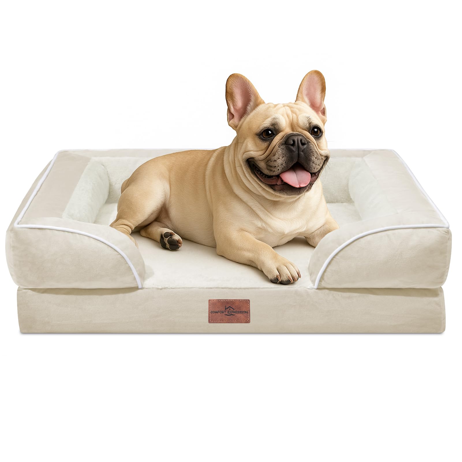 Photo 1 of Comfort Expression Waterproof Orthopedic Dog Bed for Medium Size Dog