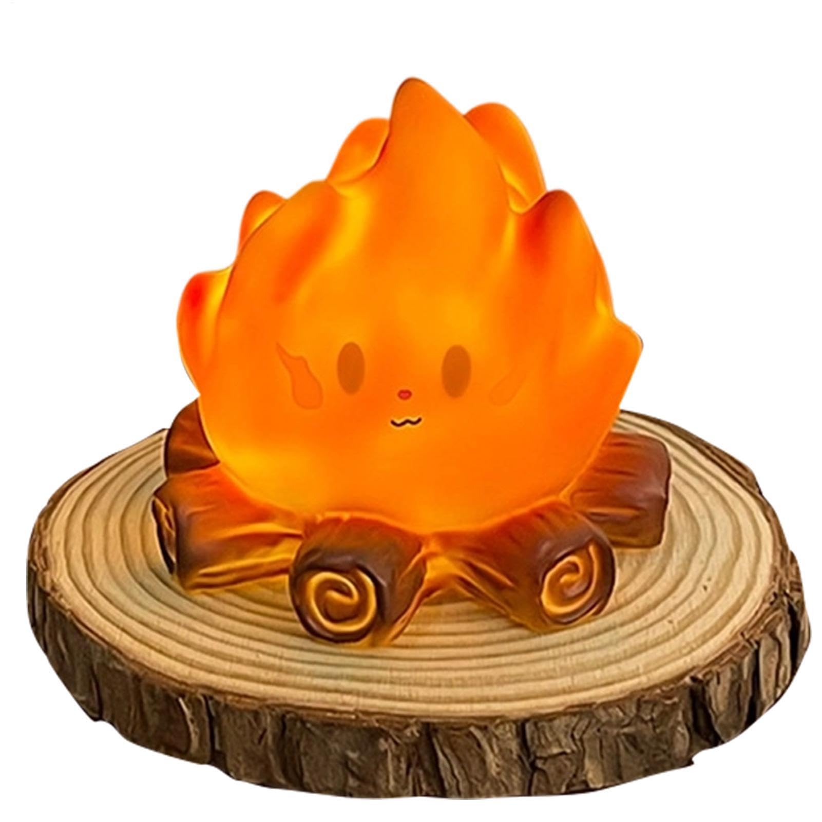 Genérico Fire Pit Light | Desktop Lighting - Desk Night Light | For Kids Teens Home Office Apartment Restaurant Hotel Living Room Bedroom Nursery