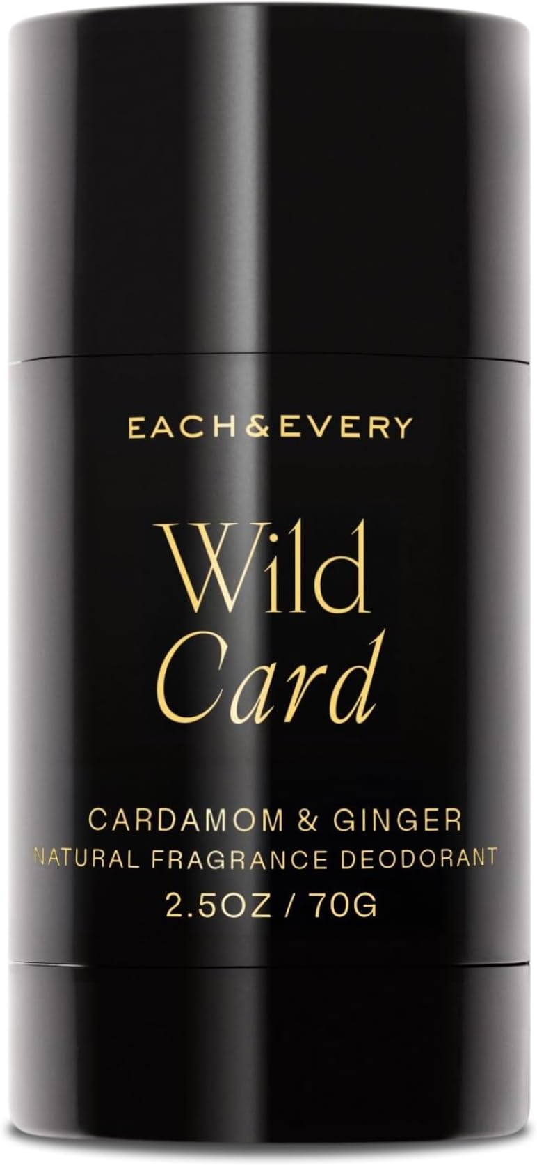 Natural Deodorant, EWG Verified & Vegan (2.5oz)