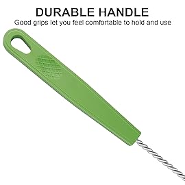 Long Bottle Brush, 15.64 in Bendable Cleaner Brushes for Cleaning Neck Beer Bottles, Wine, Baby Bottles, Water Bottles, Tumblers, Flask, Bird Feeder, Vase, Pipes and Brewing Supplies Black/1Pack