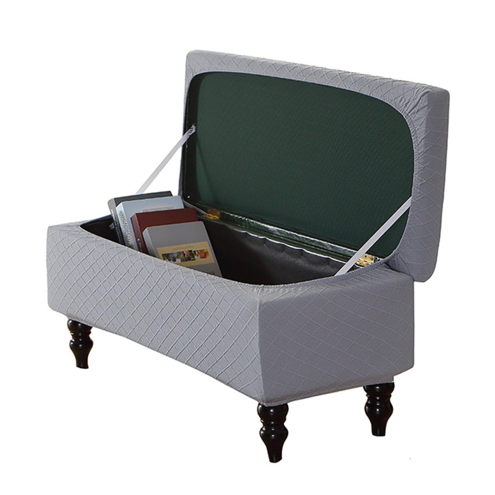 Housse de pouf de rangement pliable pour protéger votre banc