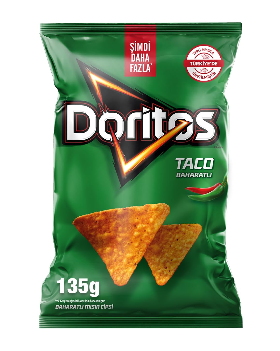 Doritos Taco Baharatlı Mısır Cipsi Süper Boy 135 g