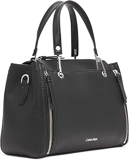 Calvin Klein Women's Elaine Bubble Lamb Novelty Satchel Satchel