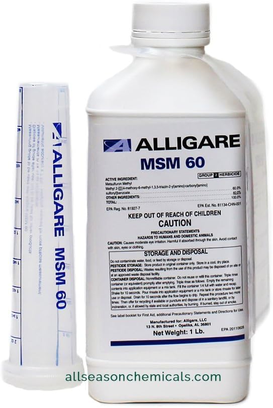 Alligare MSM 60 DF (8 Pack x 16 oz)