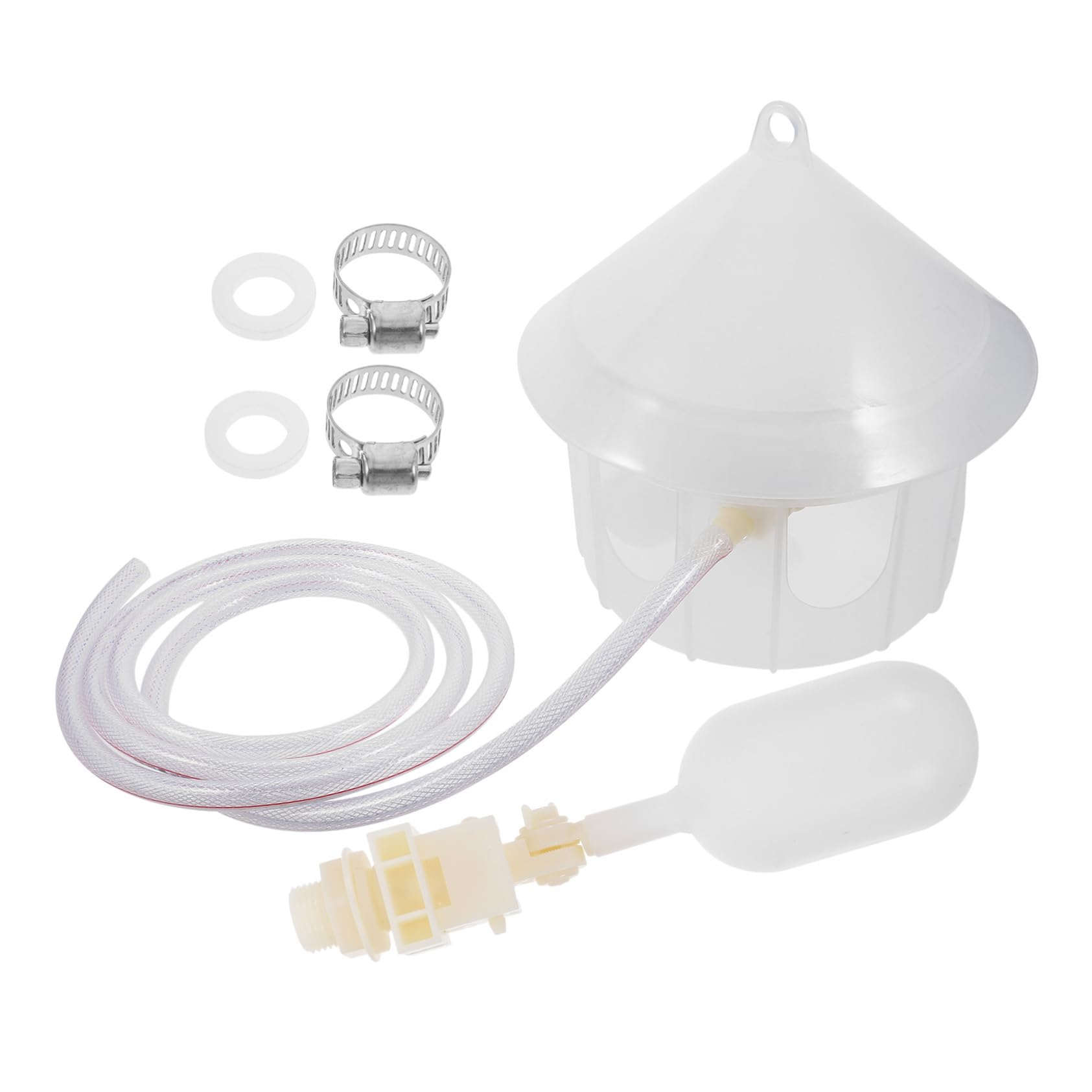 UPKOCH Dispenser per Piccioni Mangiatoia Resistente e Facile da Adatta per Uccelli Domestici Design e Stabile Rifornimento Manuale