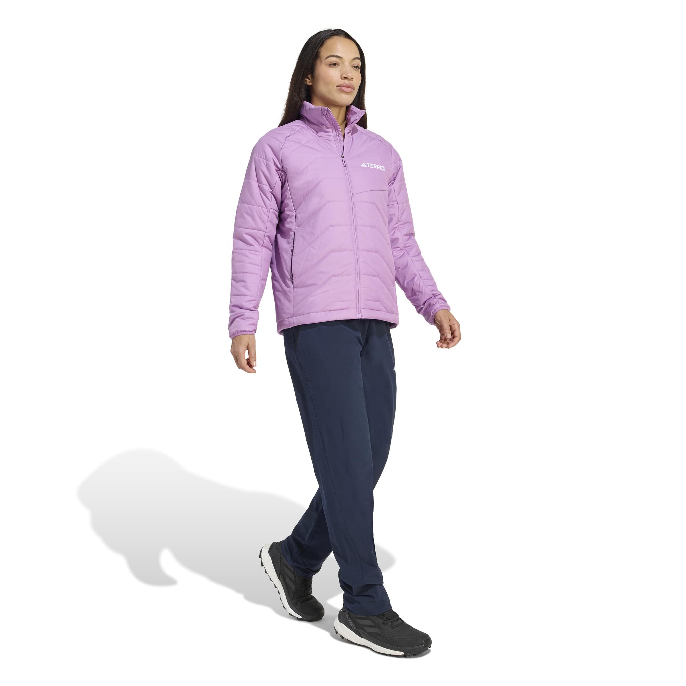 adidas Herren Terrex Multi Essentials CLIMAWARM Insulated Hooded Jacket